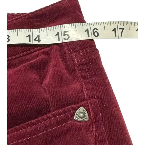 Kut From The Kloth Women’s Size‎ 6 Burgundy Corduroy Diana Skinny Jeans - Picture 4 of 7